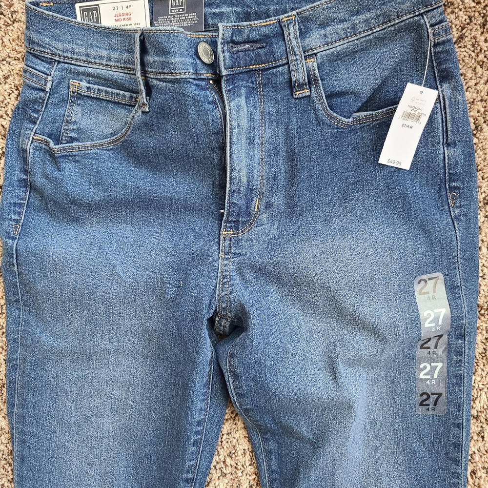 Gap Midrise Jeggings  27/4r